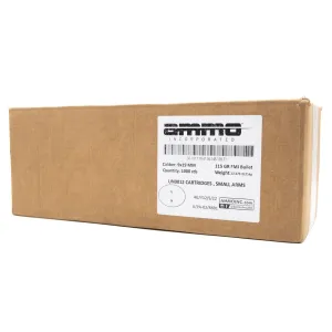 Ammo Inc.Target and Range Handgun Ammunition 9mm Luger 115 gr FMJ 1128 fps 1000/ct (20 50/ct)