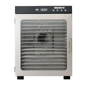 LEM BigBite 16-Tray Stainless Steel Dehydrator
