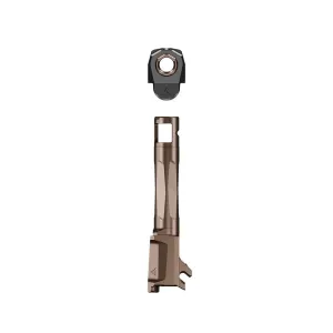 Radian Weapons Afterburner and Ramjet Combo Barrel and Compensator for Sig Sauer P365 P365X Bronze