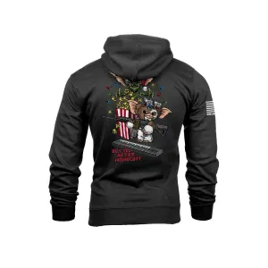 Nine Line Belt Fed Hooded Sweatshirt Black 2XL