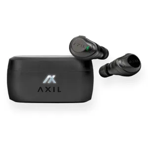 Axil XCOR Pro Digital Electronic Ear Buds with Bluetooth 21-23dB Black