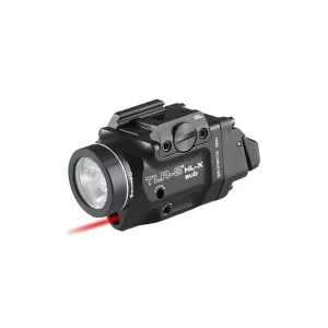 Streamlight TLR-8 HL-X Sub Handgun Weapon Light for Glock 43X/48 MOS 43X/48 Rail 1000 Lumens Black