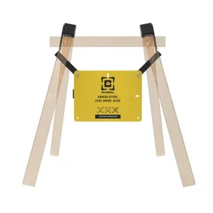 Caldwell AR500 Long Range Gong Kit Target with Flash Bang