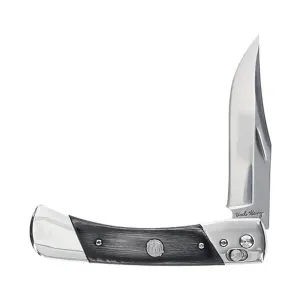 Uncle Henry PLB7 Bear Paw Folding Knife 3-4/5" Clip Point Blade Black