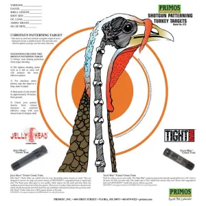 Primos Paper Targets Turkey 12/ct