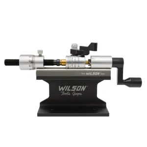 L.E. Wilson Case Trimmer Kit 17-45 w/ Micro Adj Kit includes Stand & Clamp/TiN Cutter