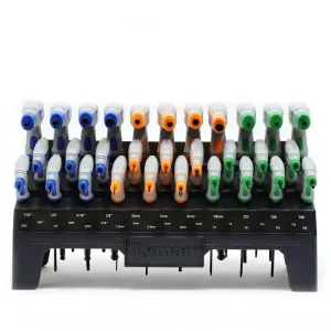 Lyman Heritage T-Handle Hex and Torx Set 30/pc