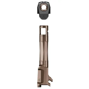 Radian Weapons Afterburner and Ramjet Combo Barrel and Compensator for Sig Sauer P365 3.7" Bronze