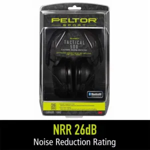 Peltor Sport Tactical 500 Electronic Ear Muffs 26dB Black