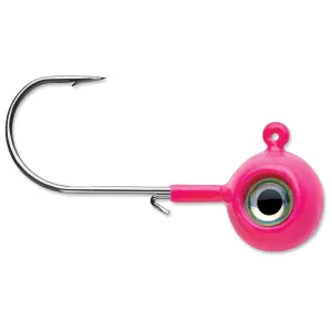 VMC Neon Moon Eye Jig 3/8 oz Glow Pink