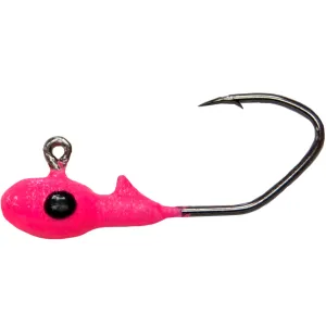 Bobby Garland OverbiteSickle Jighead 1/48 oz Mo' Glo Pink 10/ct