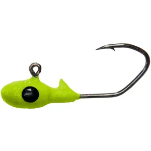 Bobby Garland OverbiteSickle Jighead 1/48 oz Mo' Glo Chart 10/ct