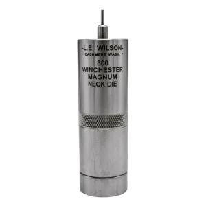 Wilson Stainless Neck Sizing Die Interchangeable Bushing Type 6.5 PRC Bushing Sold Separately