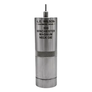 Wilson Stainless Neck Sizing Die Interchangeable Bushing Type 22/6mm/7mm/30 BR Bushing Sold SeparatelY