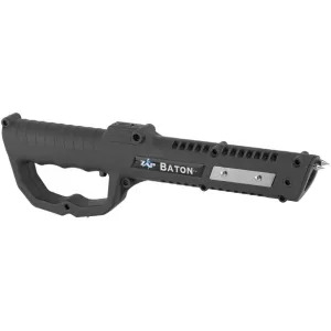 Personal Security Zap Baton Stun Gun with LED Flashlight 1000000 Volt Black