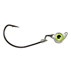 Z Man Texas Eye Jigheads 3/16 oz Chartreuse 3/ct