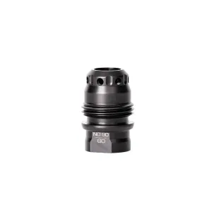 Rugged M2 Muzzle Brake 5/8x24 Thread Black