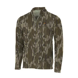 Muddy DV8 Quest Midweight Quarter Zip Sweatshirt Mossy Oak Bottomland M