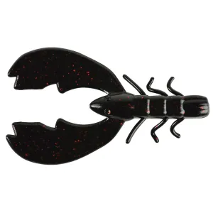 Berkley PB Chigger Craw 3'' Black Red Fleck