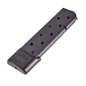 Chip McCormick Railed Power 1911 Full Size Handgun Magazine Black .45 ACP 10/rd