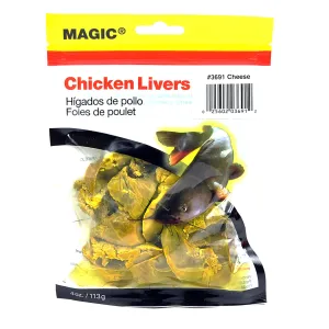 Magic Preserved ChickenLiver 4oz Yellow/Cheese