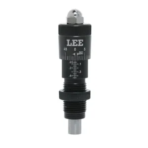 Lee Carbide Factory Crimp Micrometer Seater Adapter .380/9mm Luger/.40 S&W/10mm