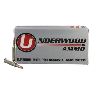 Underwood Ammo Controlled Chaos Rifle Ammunition .223 Rem 62gr Solid 3100 fps 20/ct