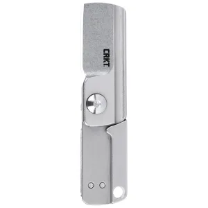CRKT Box Key EDC Folding Pocket Knife 1-1/4" Blade Silver