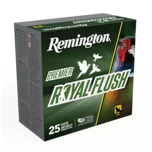 Remington Premier Royal Flush Shotshells 20ga 2-3/4" 1oz 1220 fps #8 25/ct