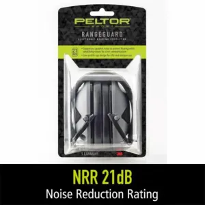 Peltor Sport RangeGuard Electronic Ear Muffs 21dB Grey
