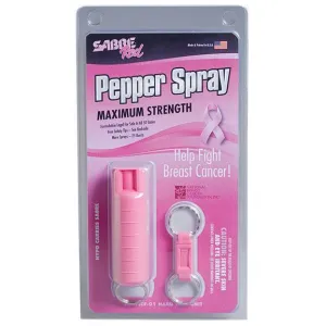 Sabre Red Maximum Strength Pepper Spray - National Breast Cancer Foundation.