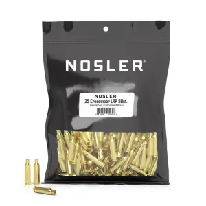 Nosler Unprimed Brass 25 Creedmoor LPP (50 ct)
