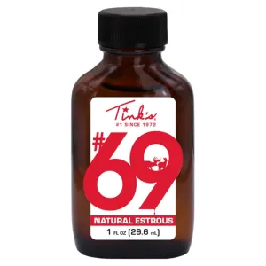 Tink's #69 Doe-In-Rut Classic Glass 1 oz Bottle