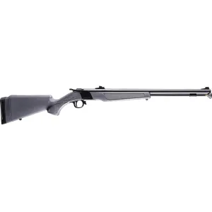 CVA Wolf Muzzleloader Rifle .50 Cal Single Shot 24" Barrel Blued Steel Stealth Grey Fiber Optic Sights