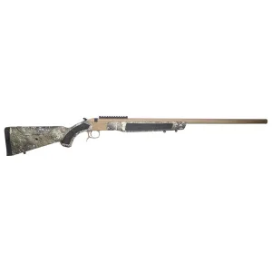 CVA Accura LR-X Muzzleloader Rifle .45 cal 30" 3/4x20 Threaded Barrel FDE Nitride TrueTimber Strata Pic Rail & VariFlame