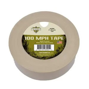 Tacshield 100 MPH Heavy Duty Tape 60 Yards Tan