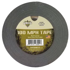 Tacshield 100 MPH Heavy Duty Tape 60 Yards Black