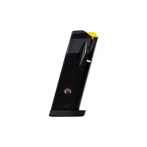 Taurus TX9 Subcompact Size Handgun Magazine 9mm Luger 13rd Black w/Yellow Follower