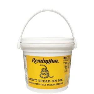 Remington UMC 250th Anniversary "Don't Tread On ME" Ammunition 9mm Luger 115 gr FMJ 1145 fps 400/ct