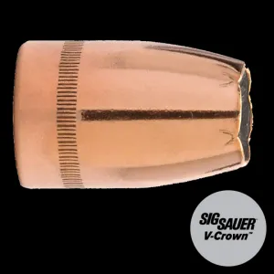 Sig Sauer V-Crown By Sierra Handgun Bullets 9mm .355" 124 gr. JHP Sig Sauer V-Crown 500/ct