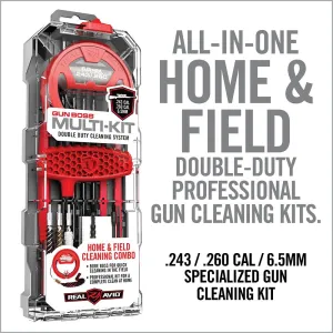 Real Avid Gun Boss Multi-Kit .243 cal/.260 cal/6.5mm