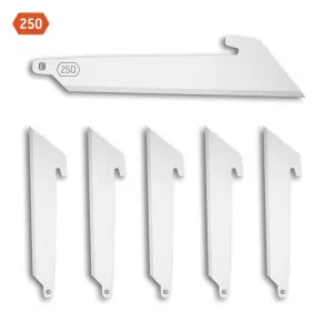 Outdoor Edge 2-1/2" Utility Blade Pack Stainless 6/ct