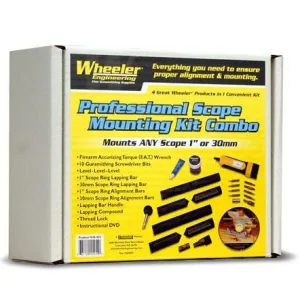 Wheeler Enginerring Scope Mounting Kit Combo, 1" & 30mm