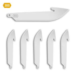 Outdoor Edge 3.0" Drop-Point Blade Pack 6/ct