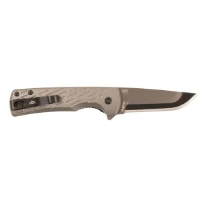 Outdoor Edge Razor VX7 Folding Knife 2-1/2" Drop Point Blade Grey