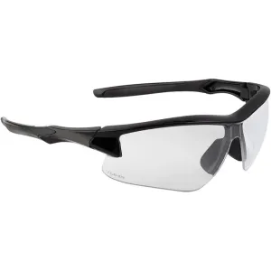 Howard Leight UVEX Acadia Shooting Glasses Black with Clear Lens