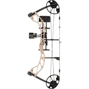 Diamond Archery Radian Compound Bow 305 fps 10-55 lbs RH Sandstone with Package