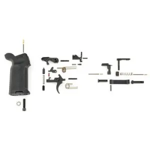 Ruger AR Lower Parts Kit with Elite 452 Trigger and Magpul MOE K2 Grip