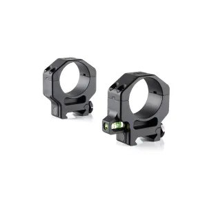 RPM Precision 34mm Medium (1.00'') Scope Rings with Co-Linear Bubble Level