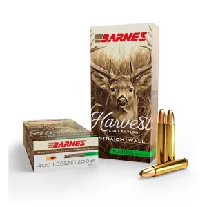 Barnes Harvest Sierra Pro-Hunter Rifle Ammunition 400 Legend 200gr SP 2265 fps 20/ct